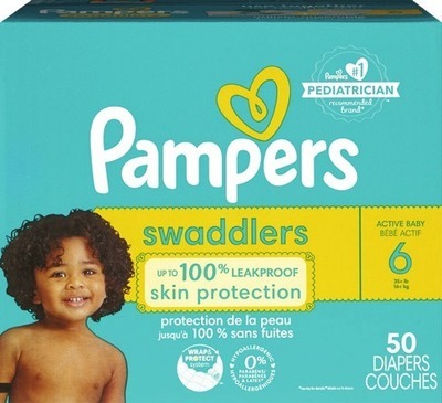 Pampers Super Pack 48-104 ct.Buy 1 get 1 50% OFF* WITH CARD + Also get savings with 5.00 Digital coupon + Buy 2 get $10 ExtraBucks Rewards®