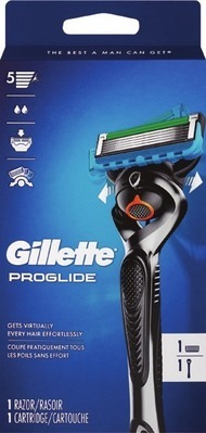 Gillette ProGlide or Venus Extra Smooth/Swirl razor