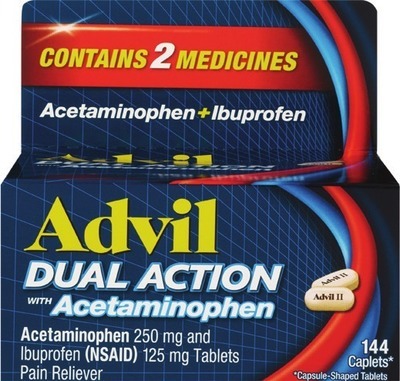 Advil tablets 200 ct., Liqui-gels 160 ct., Dual Action 144 ct., PM caplets 120 ct. or Liqui-gels 80 ct.Spend $12 get $3 ExtraBucks Rewards®