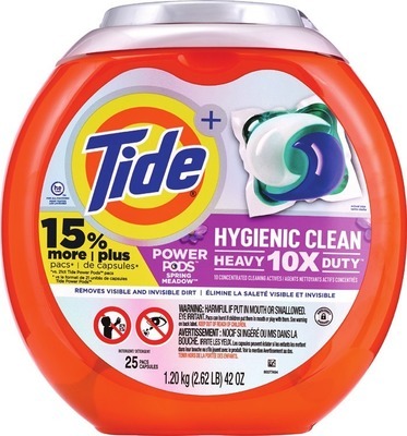 Tide PODS 18-32, 42 ct., Gain flings! 42 ct., Downy 88 oz, rinse 48 oz, beads 13.4 oz, Gain sheets 240 ct., Bounce sheets 130, 240 ct. or DreftAlso get savings with 3.00 Digital coupon + Spend $30 Get $10 ExtraBucks Rewards®