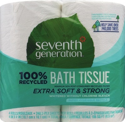 ANY Seventh Generation household paper products, laundry detergents or household cleanersBuy 1 get 1 50% OFF* WITH CARD Also get savings with Spend $30 get $10 ExtraBucks Rewards®