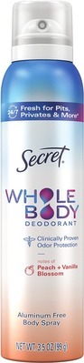 ANY Secret, Dove, Dove MEN + Care, Native, Shea Moisture, Ban whole body or Old Spice total body deodorantBuy 2 get $5 ExtraBucks Rewards®