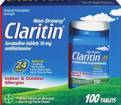Claritin 24HR allergy relief 100 ct. or Astepro adult allergy nasal spray twin packs 240 ct.Also get savings with Buy 1 get $5 ExtraBucks Rewards®