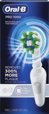 Oral-B Pro100, iO3 rechargeable toothbrush or refill brush heads 2-3 ct.Buy 1 get $10 ExtraBucks Rewards®