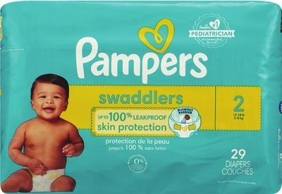 ANY Pampers Easy Ups, Ninjamas, Splashers or Swaddlers 16-32 ct.Also get savings with 3.00 on 2 Digital coupon + Spend $30 get $10 ExtraBucks Rewards®