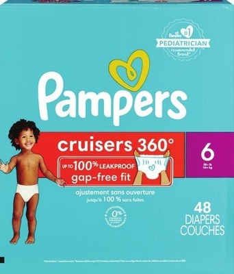 Pampers Super Pack 48-104 ct.Buy 1 Get 1 50% Off* Also get savings with 5.00 Digital Coupon + Spend $40 get $10 Extrabucks Rewards