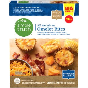 Save $1.00 on Simple Truth Omelet Bites