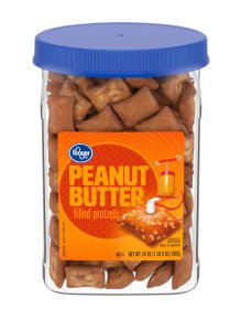 Save $0.80 on Kroger Peanut Butter Filled Pretzels