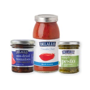 Save $1.00 on DeLallo Pomodoro Sauce, Pesto or Sun-Dried Tomatoes
