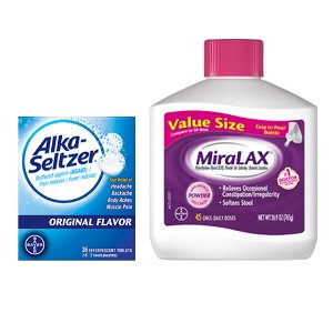 Save 20% off select MiraLAX and Alka-Seltzer PICKUP OR DELIVERY ONLY