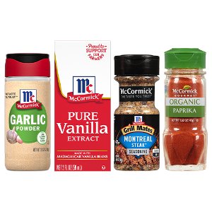 Save 33% off McCormick Spices and Extracts PICKUP OR DELIVERY ONLY