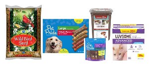 Save 20% off select Pet Pride, Luvsome, Kroger and Nature's Song Pet Items PICKUP OR DELIVERY ONLY