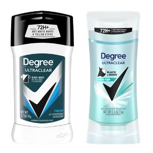 Save $2 on select Degree deodorant items (excludes sprays) PICKUP OR DELIVERY ONLY