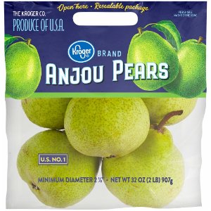 Save $0.50 on Kroger Bagged Pears