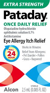 Save 25% on Pataday, Systane Zaditor and Naphcon A Allergy Relief Eye Drops PICKUP OR DELIVERY ONLY