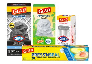Save 20% off Glad Trash Bags and Food Wraps PICKUP OR DELIVERY ONLY