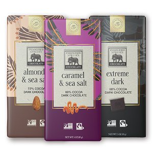 Save 40% on Endangered Species Chocolate PICKUP OR DELIVERY ONLY