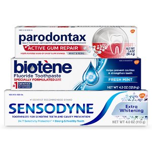 Save $1.50 off Sensodyne, Biotene, Polident, Poligrip, Parodontax PICKUP OR DELIVERY ONLY