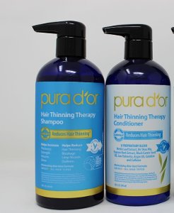 Save $6.00 on any Pura D'or Hair Thinning Shampoo or Conditioner