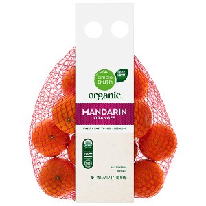 Save $0.75 on Simple Truth Organic Mandarin Oranges