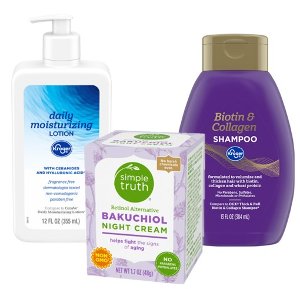Save 20% on select Kroger and Simple Truth Beauty Items PICKUP OR DELIVERY ONLY