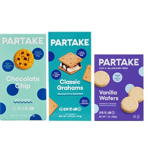 Save $1.50 on Partake Box of Partake Cookies