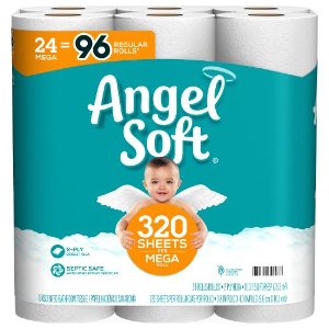 Save $2.00 on Angel Soft Bath Tissue, 24 Rolls