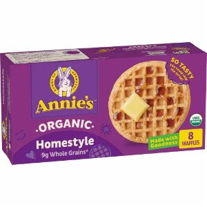 Save $1.00 on Annie's Organic Frozen Waffles