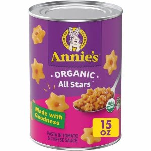Save $0.50 on Annie's Organic Canned Meals