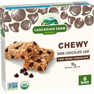 Save $0.50 on Cascadian Farm Snack Bars