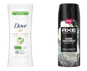 $5.99 Dove or Axe Deodorant