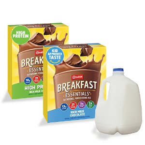 Buy 2 Carnation Breakfast Essentials® nutritional products,  Get 1 Kroger Brand Milk Free