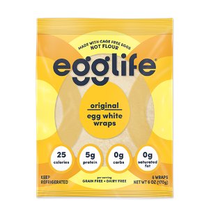 Save $2.00 on 2 packs of egglife egg white wraps