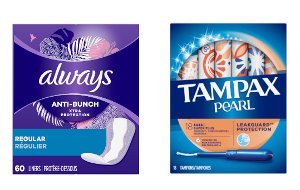 $3.49 Always or Tampax