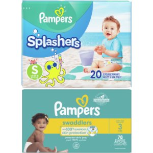 Free Splashers Diapers (16ct. - 20ct.)