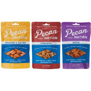 Save $1.00 on Pecan Nation Healthy Snacking Pecans