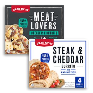 Save $2.50 on Red's All Natural Burrito 4 ct.