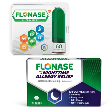 Save $5.00 on ONE (1) FLONASE Pills 36ct or 48ct or FLONASE Spray 60ct or 72ct