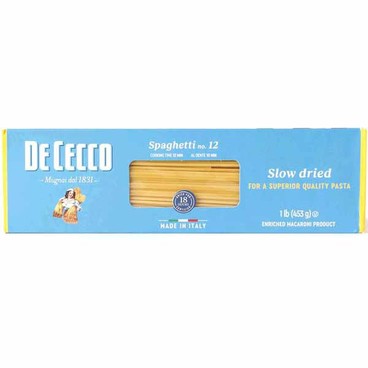 De Cecco PastaBuy 1 Get 1 FREEFree item of equal or lesser price.
1-lb box