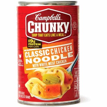 Campbell's SoupBuy 1 Get 1 FREEFree item of equal or lesser price. 
Chunky or Homestyle, 15.25 to 18.8-oz pkg.