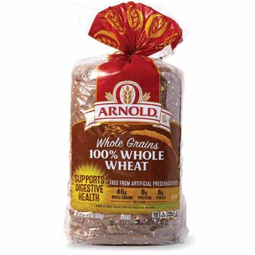 Arnold Whole Grains BreadBuy 1 Get 1 FREEFree item of equal or lesser price. 
Or Country Style, 24-oz loaf