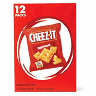 Cheez-It Crackers or Keebler CookiesBuy 1 Get 1 FREEFree item of equal or lesser price. 
Or Keebler Sweet & Salty Mix, or Mother's or Famous Amos Cookies; or Kellogg's Graham Snacks or Sticks, or Gripz, 12-pk. 8.4 to 12.24-oz box
