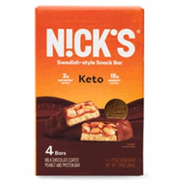 Nick's Keto Snack Protein BarBuy 1 Get 1 FREEFree item of equal or lesser price.
4-pk. 1.76-oz box
