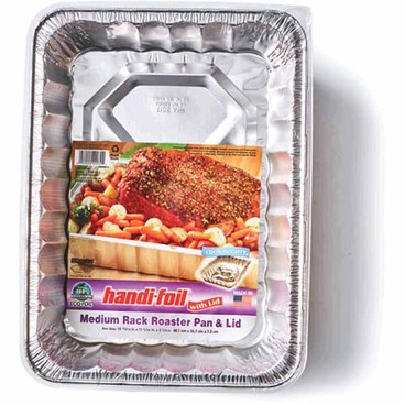 Handi-foil PansBuy 1 Get 1 FREEFree item of equal or lesser price.
Cook-N-Carry, Cake, Lasagna, Utility, Meal Prep, Deep Steam, Loaf, Casserole, Pie, Muffin, Roaster, or Grill, or Cookie Sheets, 1 to 7-ct. pkg.
