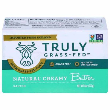 Truly Grass-Fed Creamy ButterBuy 1 Get 1 FreeFree item of equal or lesser price. 
8-oz ctn.