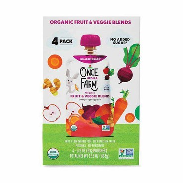 Once Upon a Farm Organic Smoothie or BlendsBuy 1 Get 1 FreeFree item of equal or lesser price.
4-pk. 3.2 or 4-oz ctn.