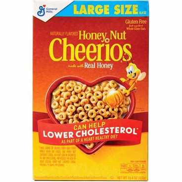 General Mills Cheerios CerealBuy 1 Get 1 FREEFree item of equal or lesser price. 
12 to 16.7-oz or Trix, Cinnamon Toast Crunch, Lucky Charms, or Reese's, 13 to 16.8-oz box