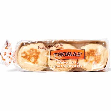 Thomas' ProductsBuy 1 Get 1 FREEFree item of equal or lesser price. 
10.5 to 20-oz pkg.