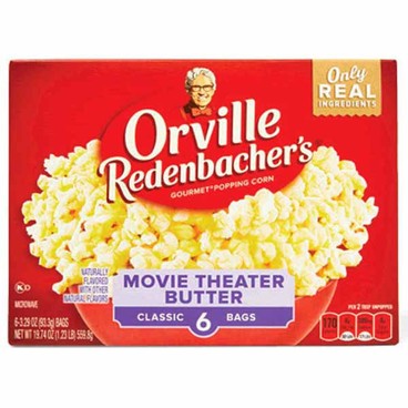 Orville Redenbacher's Gourmet Popping CornBuy 1 Get 1 FREEFree item of equal or lesser price. 
3 to 12-ct. box; or Angie's BOOMCHICKAPOP Popcorn, 6-ct. box