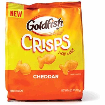 Goldfish Crisps or Family Size CrackersBuy 1 Get 1 FREEFree item of equal or lesser price. 
6.25 or 10-oz bag